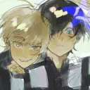 Avatar AI di Charniko - Charles x Niko con stile di arte vettoriale dinamica, che incarna le capacità di chat AI amichevoli