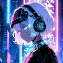 AI character Poly-chan's avatar for roleplay and 1v1 chat services