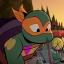 the avatar of Michelangelo with vibrant traits for immersive roleplay experiences