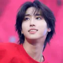 Han Jisung - Minsung BL's AI avatar with dynamic vector art style, embodying friendly AI chat capabilities