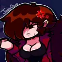 AI character Trepidation girlfriend's avatar for roleplay and 1v1 chat services