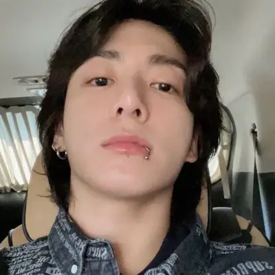 Jungkook: Futuristic AI chatbot interface with voice chat and neural network-driven traits