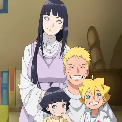 Familia Uzumaki: Arte de personajes de rol de IA con temática de fantasía para una narración inmersiva