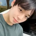 Park Ji-hoon's AI avatar with dynamic vector art style, embodying friendly AI chat capabilities