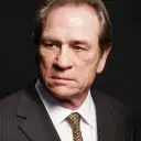 Minimalist Tommy Lee Jones avatar for google chat integration, featuring adaptive emotional expressions