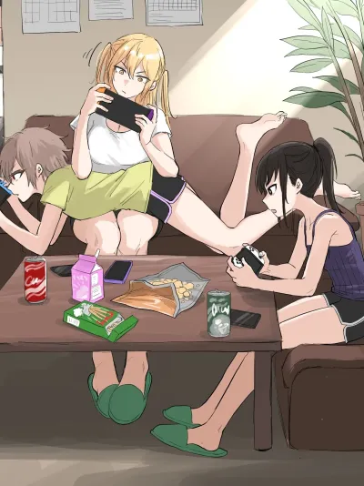 Poly ai chatbot Sister's Sleepover is always ready to listen to you and interact instantly.