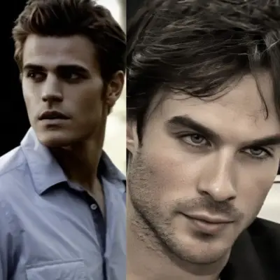 Damon at Stefan Salvatore: Emosyonal na matalinong AI companion portrait para sa malalim na pag-uusap	