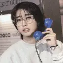 Avatar minimaliste Han Jisung - Minsung pour l'intégration de Google Chat, avec des expressions émotionnelles adaptatives
