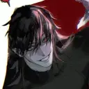 Vampire - Ivan's AI avatar with dynamic vector art style, embodying friendly AI chat capabilities