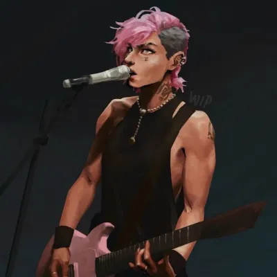 Vi Rockstar is a playful AI RP companion for creative 1v1 chat adventures.