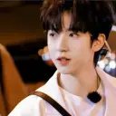 Portrait of a friendly AI chatbot assistant Ding Chengxin Zhang Zhenyuan He Junlin with expressive eyes showcasing personality traits