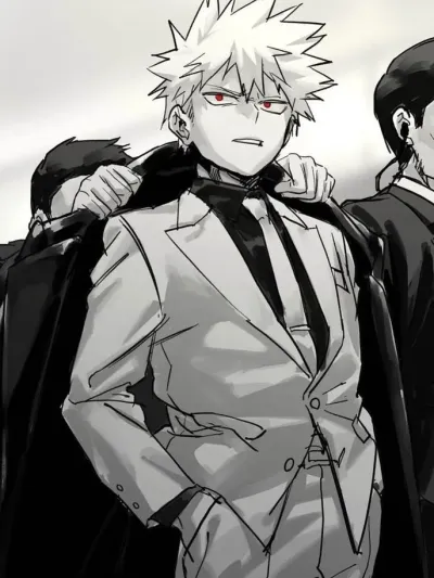 Roleplay ai character Katsuki - mafia boss, a virtual world for complete immersion.