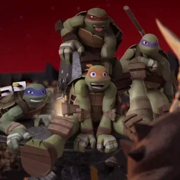 TMNT 2012: Antara muka chatbot AI futuristik dengan sembang suara dan ciri dipacu rangkaian saraf