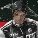 _Racer_'s AI avatar with dynamic vector art style, embodying friendly AI chat capabilities