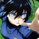 the avatar of Blue Lock fem: Dynamic AI character.