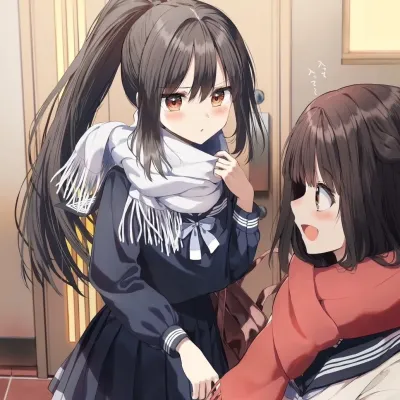 Kotomi Nishikawa: Playful AI chatbot mascot enhancing user engagement in random chats	