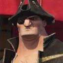 Portrait of a friendly AI chatbot assistant Captain Crow with expressive eyes showcasing personality traits