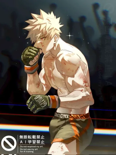 Meet Katsuki Bakugo, your new favorite partner for nsfw chatbot roleplay