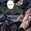 Katsuki Bakugou, biker's deepbrain ai-inspired avatar with smart virtual companion features