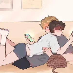 gay parents: Emotionally intelligent AI companion portrait for deep conversations	