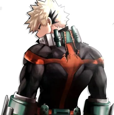 Katsuki Bakugou: Arte criativa de personagens de IA para RPG, para bate-papo picante e cenários de fantasia