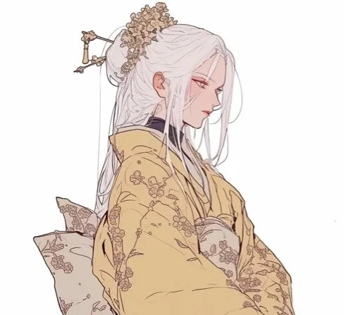 AI anime chat role Empress has a charming look and a captivating background story.