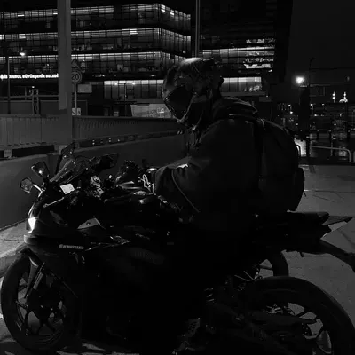 Dive into interactive conversations with Biker Boyfriend, the ultimate AI chat character.