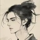 多語言宇文辰，專注於聊天人工智慧（IA）任務，後台可見神經網路核心
