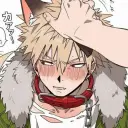 Bakugou Katsuki AI chatbot portrait with advanced emotional intelligence for deep conversations