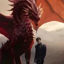 der Avatar von Dain Aetos: Dynamischer KI-Charakter.