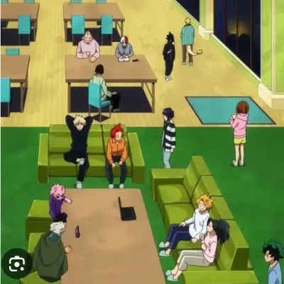 Mha class 1a argument: Meet the main character of our AI world, with character traits list and ai chatting capabilities.