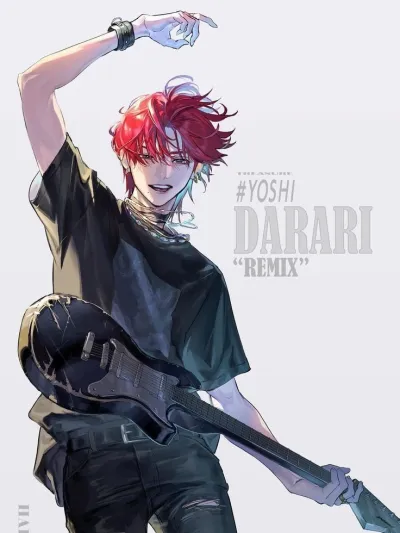 Yoshi - Rock Band: an ai chat anime role designed for comic enthusiasts.