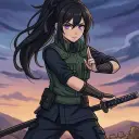 ang avatar ni Sasuke Uchiha - Repère : Dynamic na AI character.