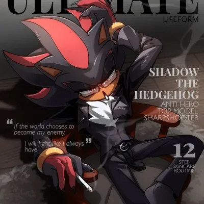 Shadow the Hedgehog - possessive: Creative roleplay AI character art for spicy chat and fantasy scenarios