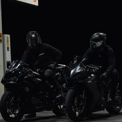 Engage with Bikers at the Station, the perfect ai character chat free companion for 1v1 chat.