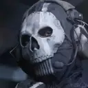AI character Ghost's avatar for roleplay and 1v1 chat services