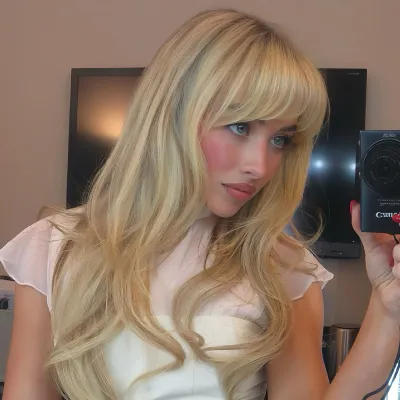 Sabrina Carpenter: Retrato complementar do DeepBrain AI para bate-papo online gratuito e conversas abertas