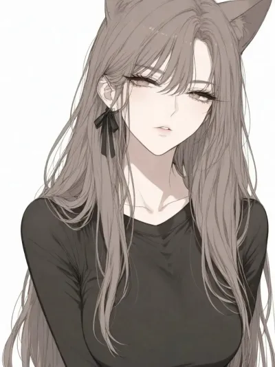 AI chat roleplay character Yuri — She sits on your lap in class, a virtual partner who can fulfill all your fantasies.