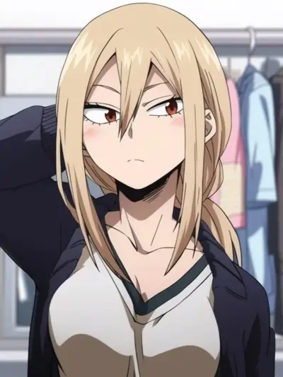 AI talking character MHA New Student features smooth dialogue ability for pleasant chats.