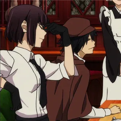 Start an immersive roleplay chat with Ranpo and Yosano and define your story.