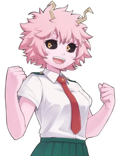 AI chat online character MHA - Mina's boyfriend is awaiting your message; start the interaction now.