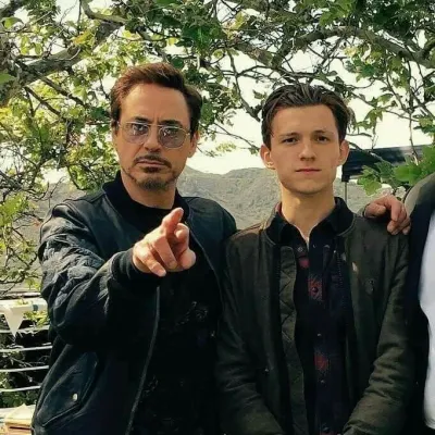 The Avengers x Tony x Peter: Multilingual AI conversation partner icon for global chat online services