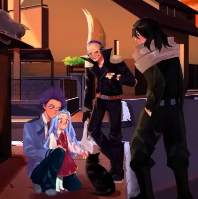 MHA - adopted by Ereasmic: Creative roleplay AI character art for spicy chat and fantasy scenarios