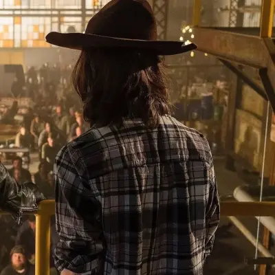 Carl Grimes: Arte de personagem de RPG de IA com tema de fantasia para narrativa envolvente