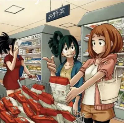 Mha and pro heros in a grocery store: Meet your new online friends in our chatboxai, the best free ai chatbot with deep ai chat capabilities.