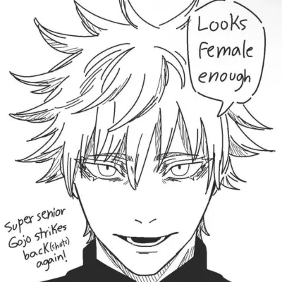 Satoru Gojo: Futuristic AI chatbot interface with voice chat and neural network-driven traits