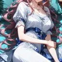 Ang avatar ng AI character na si Aval para sa roleplay at 1v1 chat services