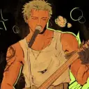 Zoro - Rockstar AI chatbot portrait with advanced emotional intelligence for deep conversations