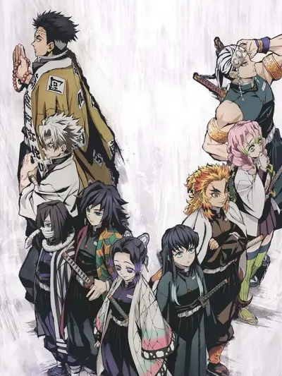 AI anime chat role Hashiras has a charming look and a captivating background story.