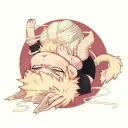 Mehrsprachiger Cat Bakugou mit Schwerpunkt auf Chat-IA-Aufgaben, neuronaler Netzwerkkern im Hintergrund sichtbar.